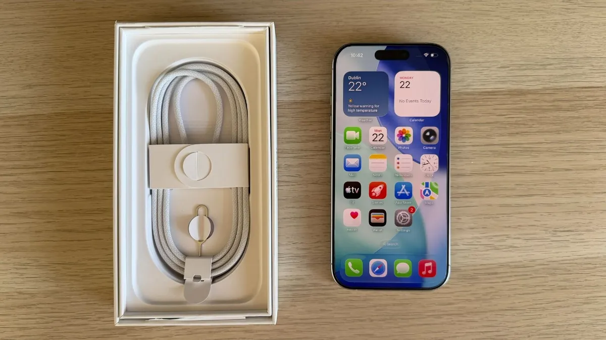 iPhone 16 Pro White 128GB - Image 1