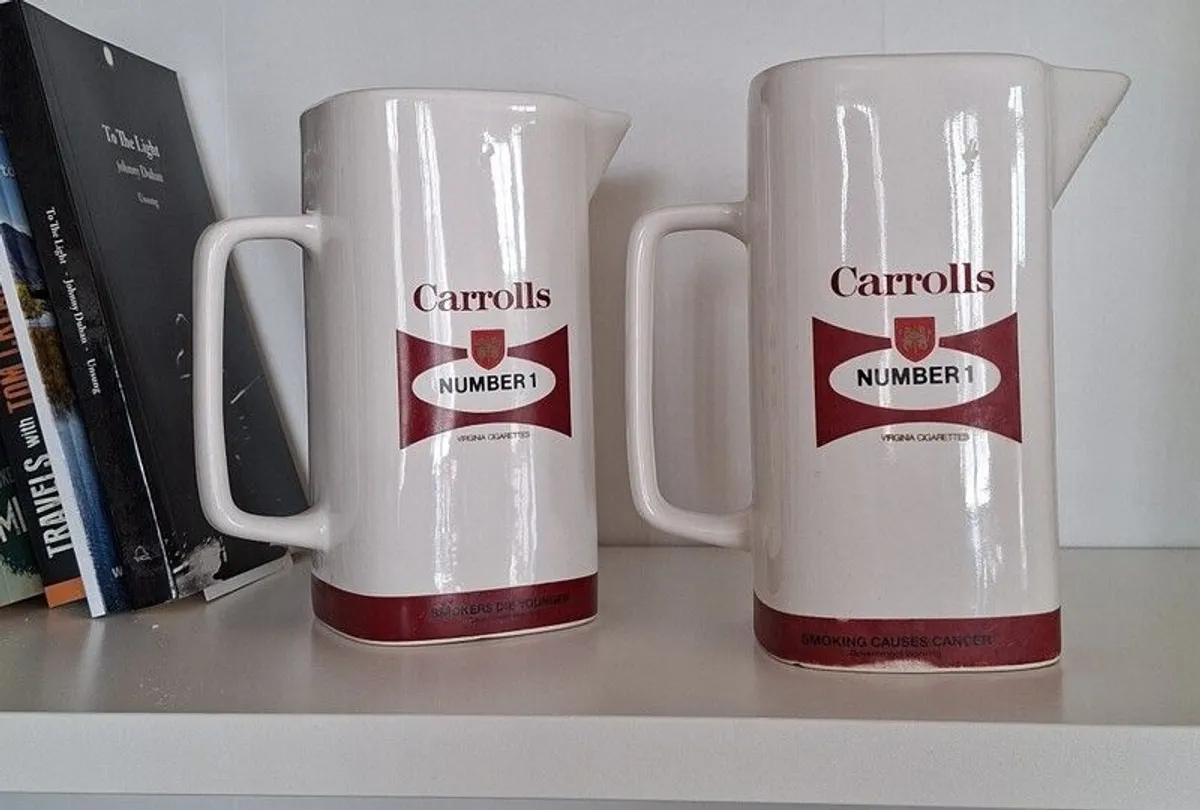 Vintage Jugs  Carrols Number 1 - c.1980's - Image 1