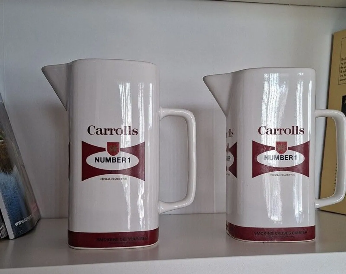 Vintage Jugs  Carrols Number 1 - c.1980's - Image 2