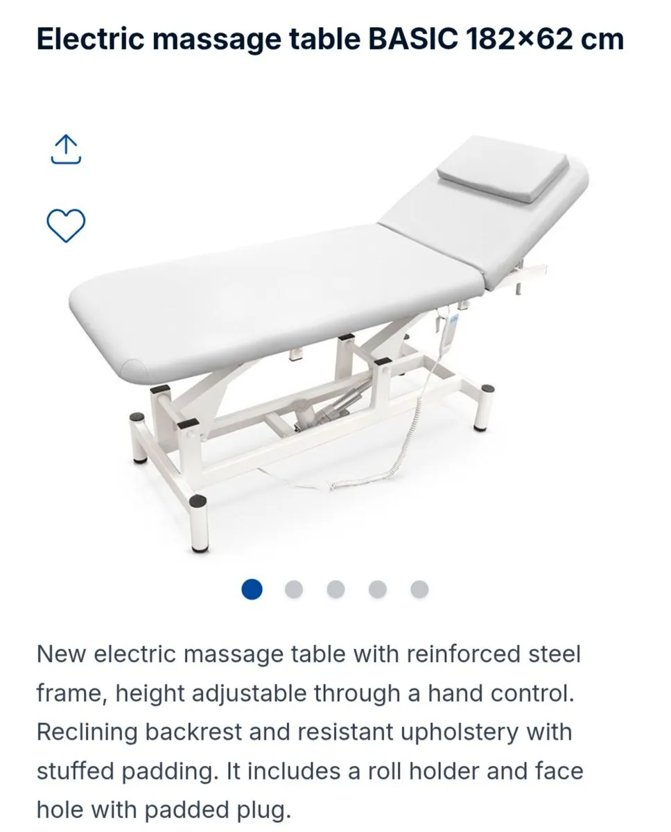 Electric Massage Table perfect condition - Image 1