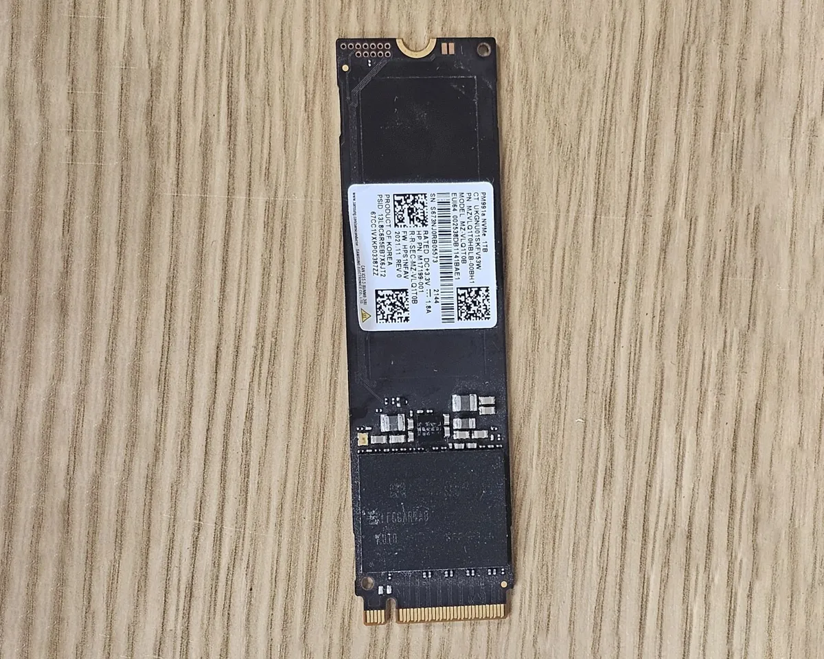 Samsung 1tb Nvme Pcie Gen3 X4 M.2 2280 Ssd 1000gb - Image 1