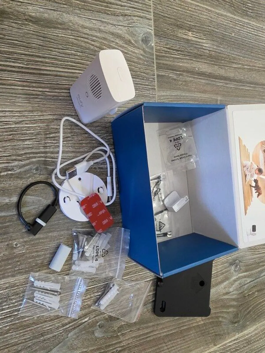 Eufy Security MiniBase Chime (T8023)  Mounting Accessories & Cables  Eufy, Eufy Security, MiniBase Chime, T8023, Video Doorbell Chime, Eufy Accessories, Smart Home Security, Doorbell Mount, WiFi Chime, Anker. - Image 2