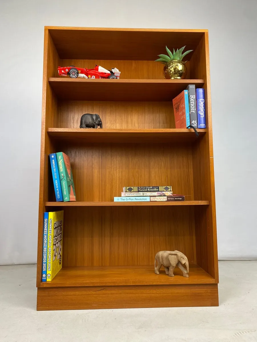 Mid Century G Plan Teak Bookcase - Image 1