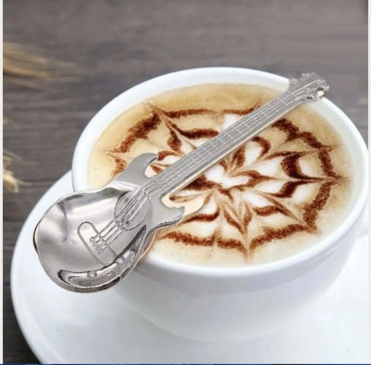 Stainless Steel Guitar Spoons, set of 4. - Image 3