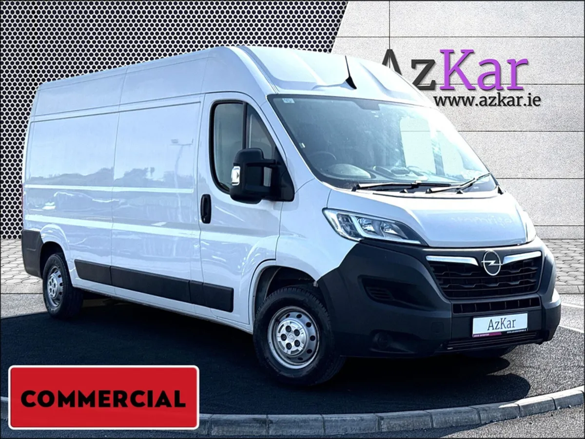 Opel Movano 2023 LWB HI ROOF 3.5T 2.2 DIESEL €88 P - Image 1