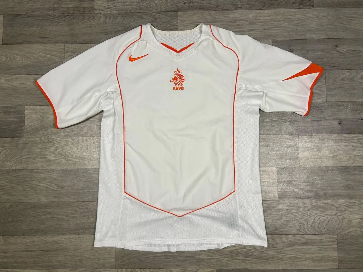 Vintage 2004 Nike Netherlands Holland Jersey Shirt - Image 1