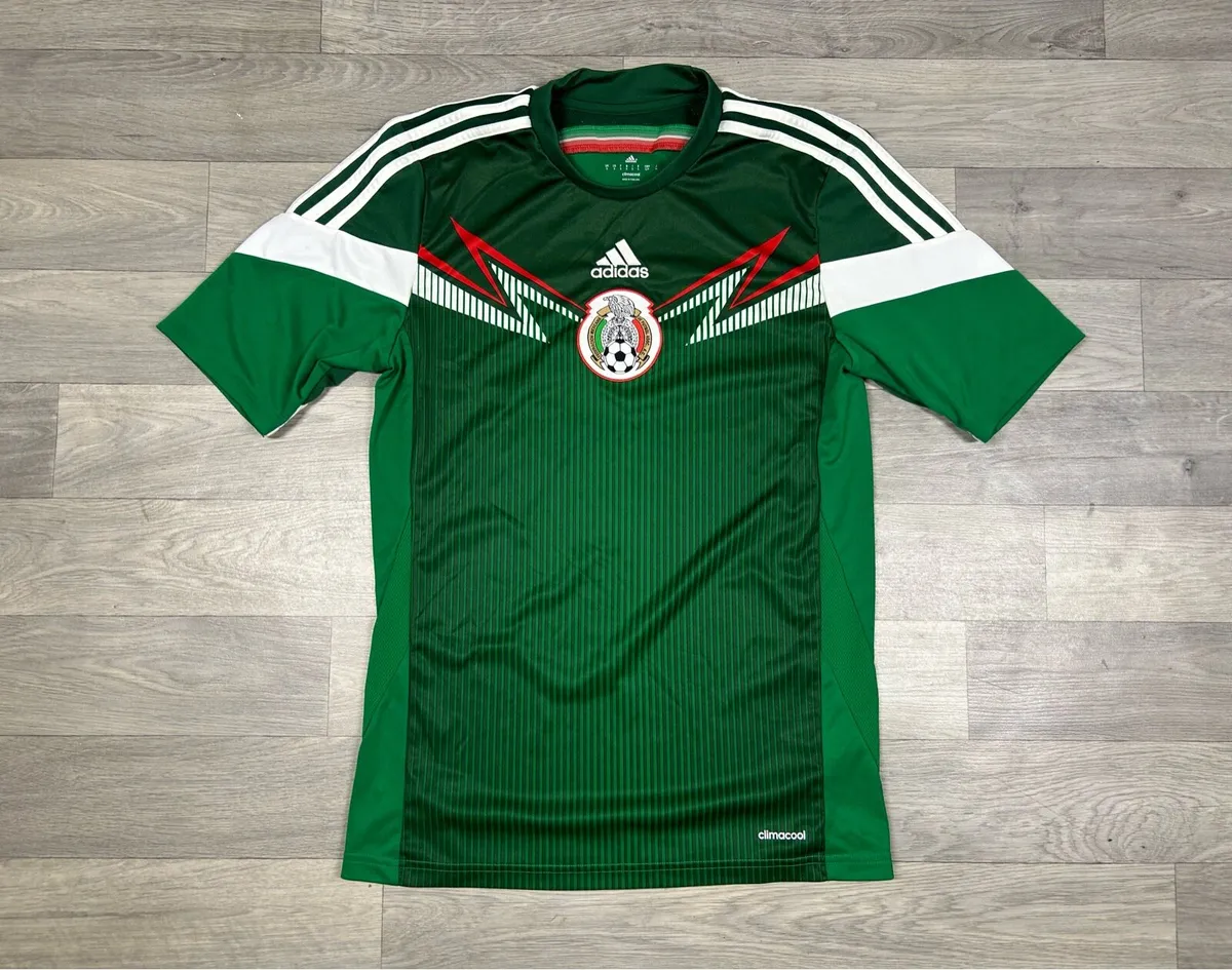 Adidas Mexico 2014 World Cup Home Jersey Shirt - Image 1