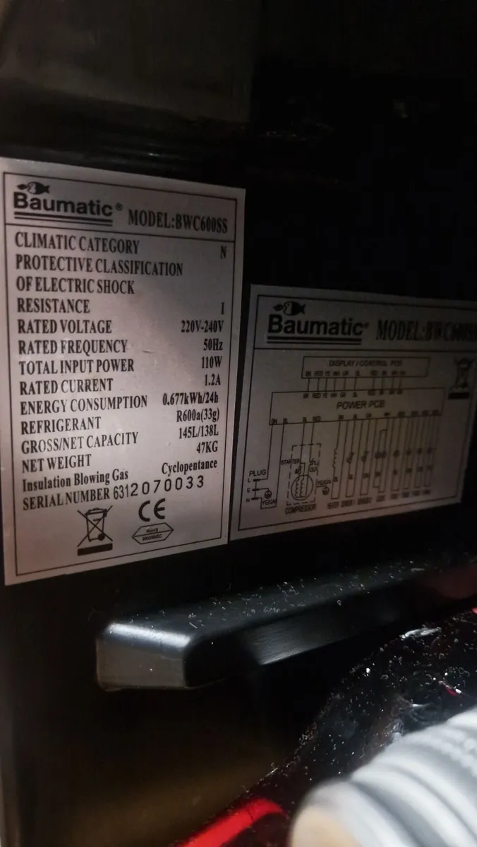 Wine Cooler BAUMATIC BWC600SS - Image 4