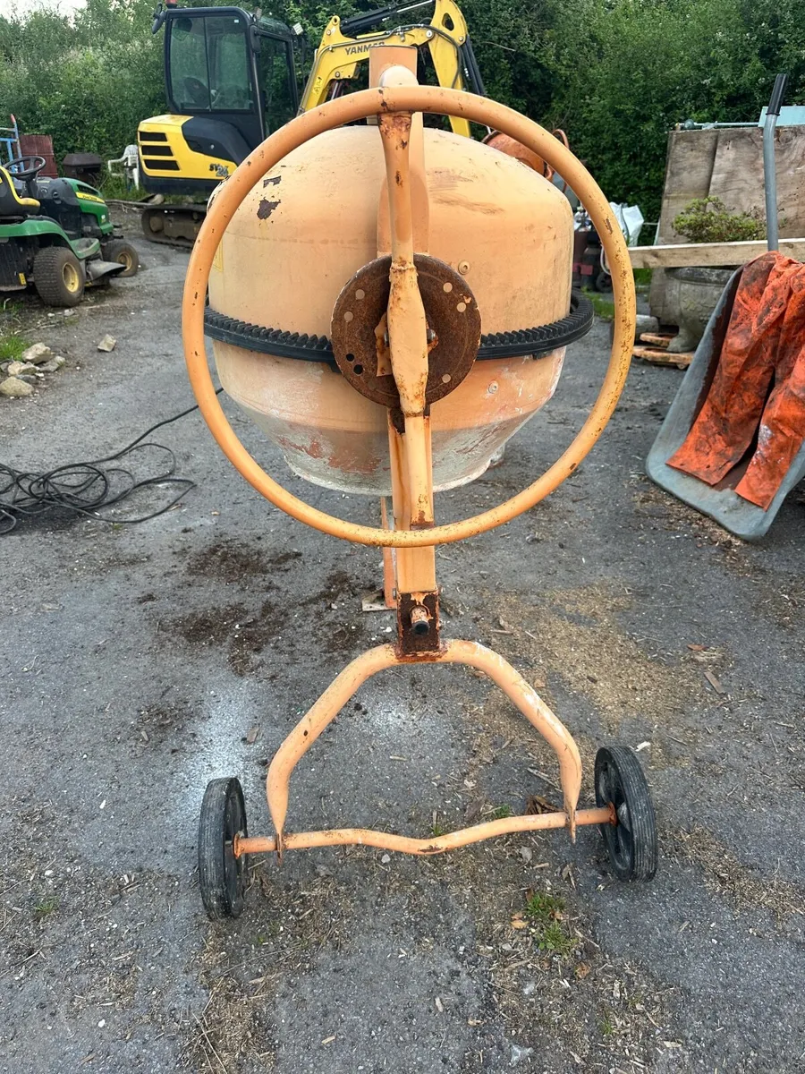 Electric cement mixer - Image 4