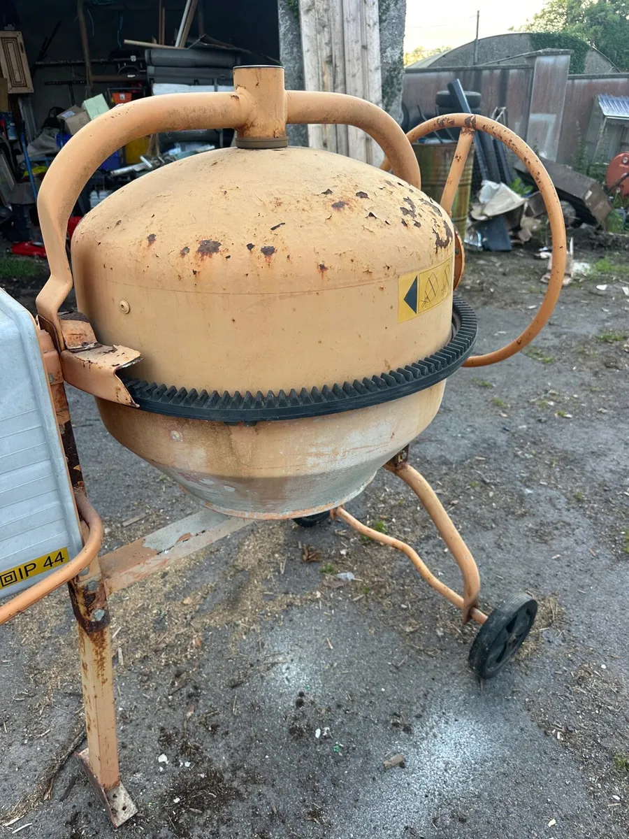Electric cement mixer - Image 2
