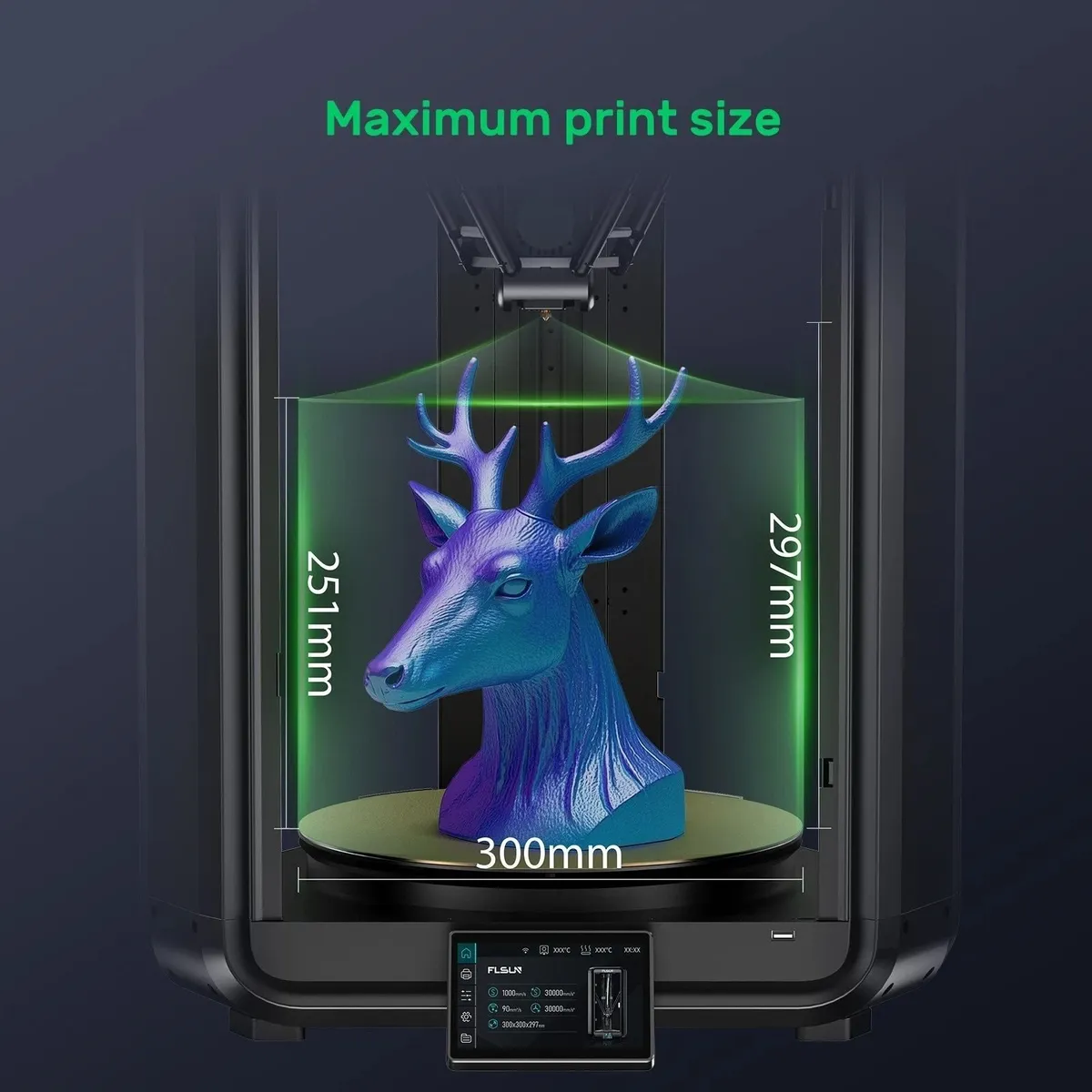 FLSUN T1 MAX - Professional Delta 3D Printer TFDM - Image 2