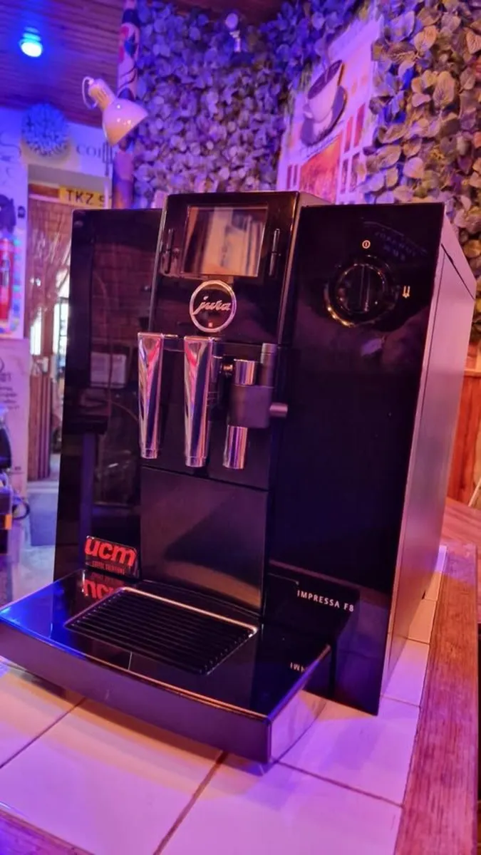 Jura IMPRESSA F8 Automatic Coffee Machine - Image 1