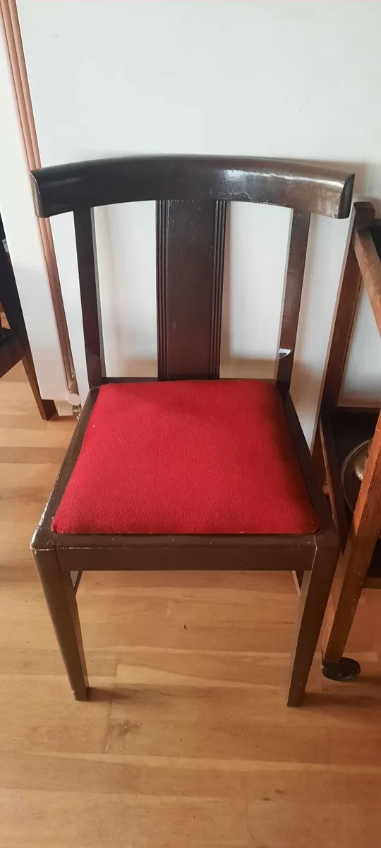 Mixture of chairs and 2 high bar stools for sale - Image 1