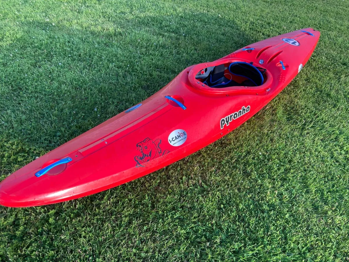 Pyranha 12R Whitewater 12ft long Kayak - Image 1