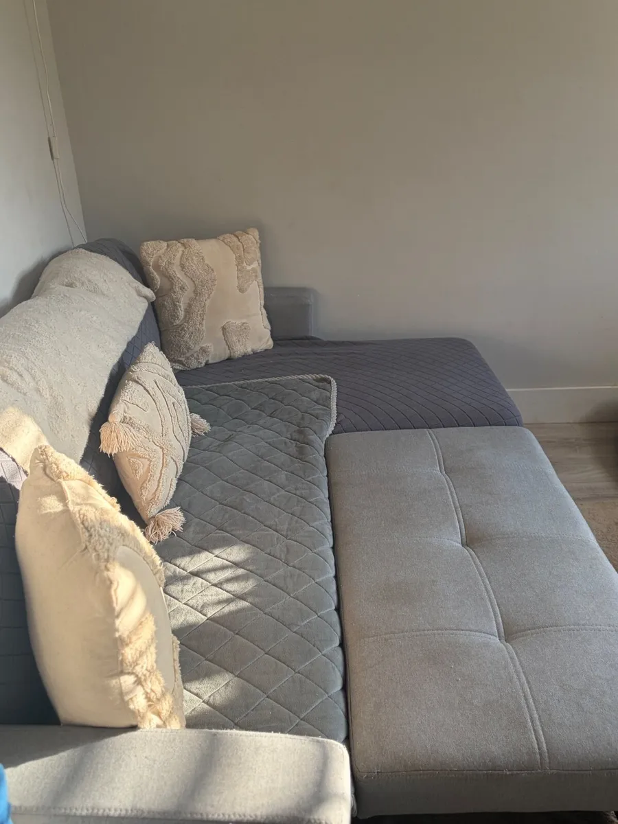Small Sofa Bed with storage - Image 2