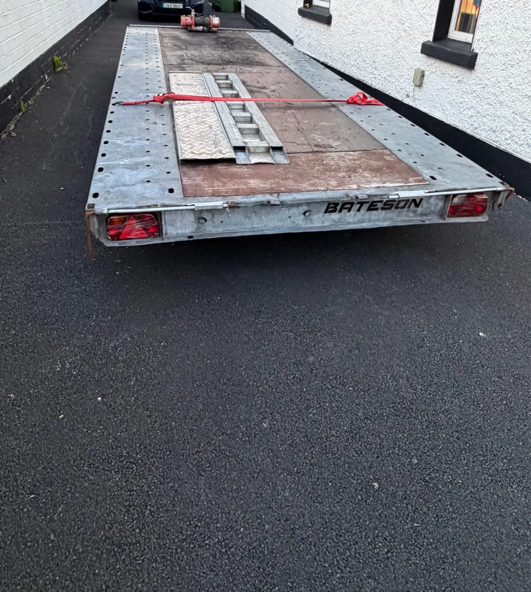 18 x6”8 ft Bateson tri axle tilt trailer - Image 4