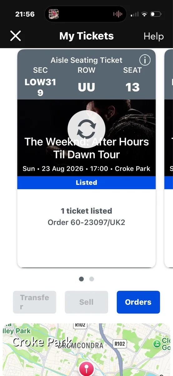 2 The Weekend tickets *NEED GONE*