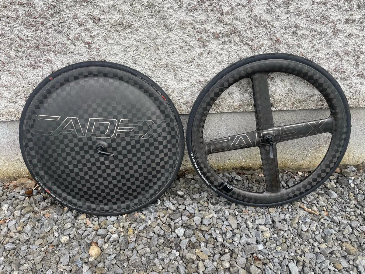 Cadex Disc & 4 Spoke Front Wheel - Image 1
