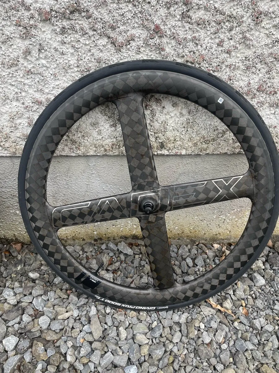 Cadex Disc & 4 Spoke Front Wheel - Image 4