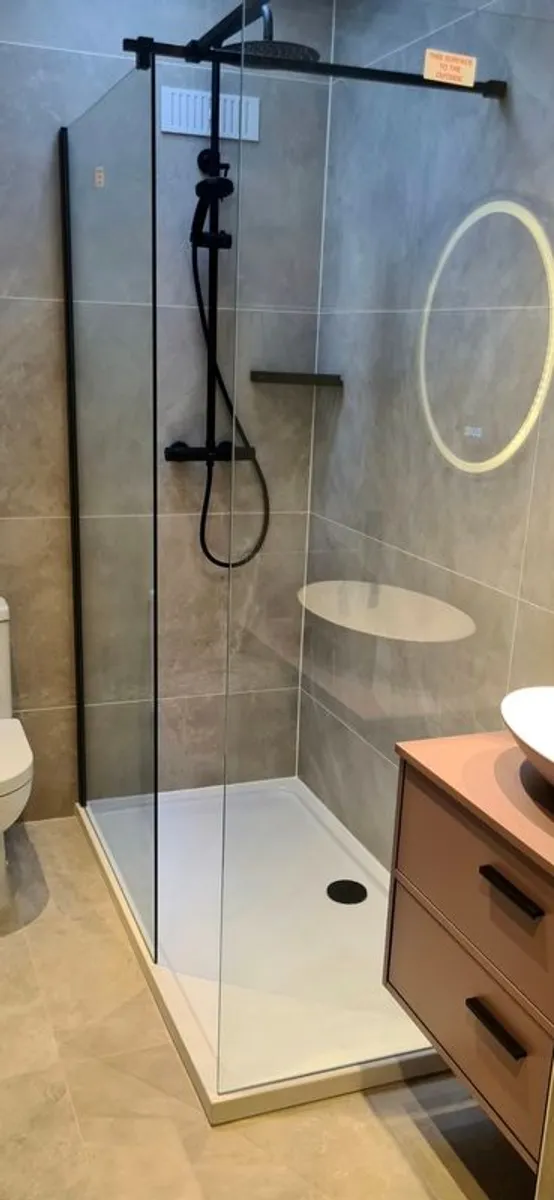 Black Shower Set 50% Off RRP - Image 2