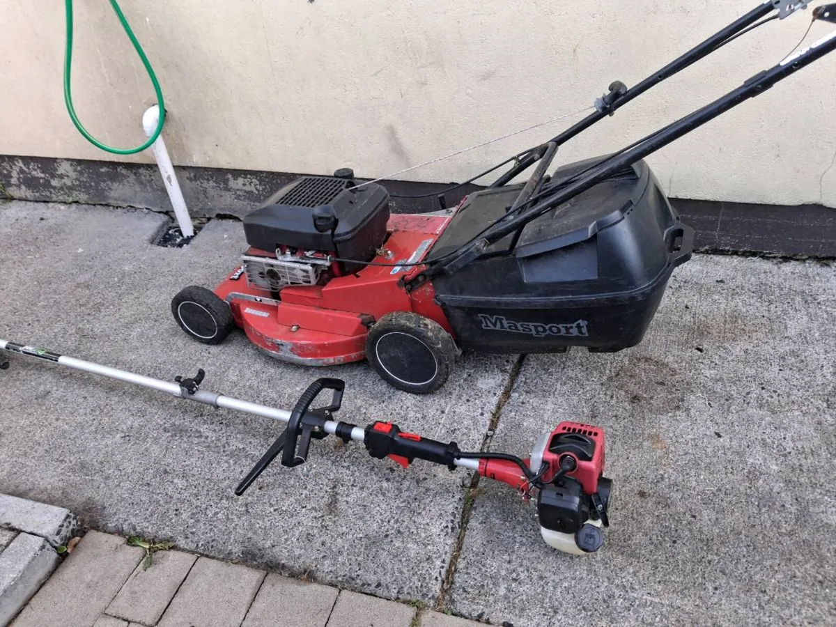 Massport lawnmower long reach hedgetrimmer - Image 2
