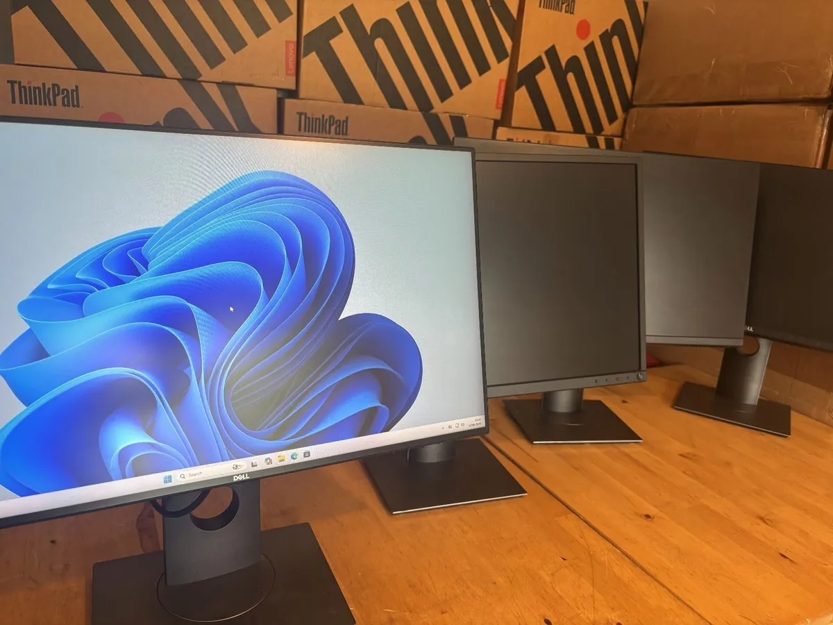 Dell 24" Full HD Screens - Tilt & Height Adjustabl - Image 2
