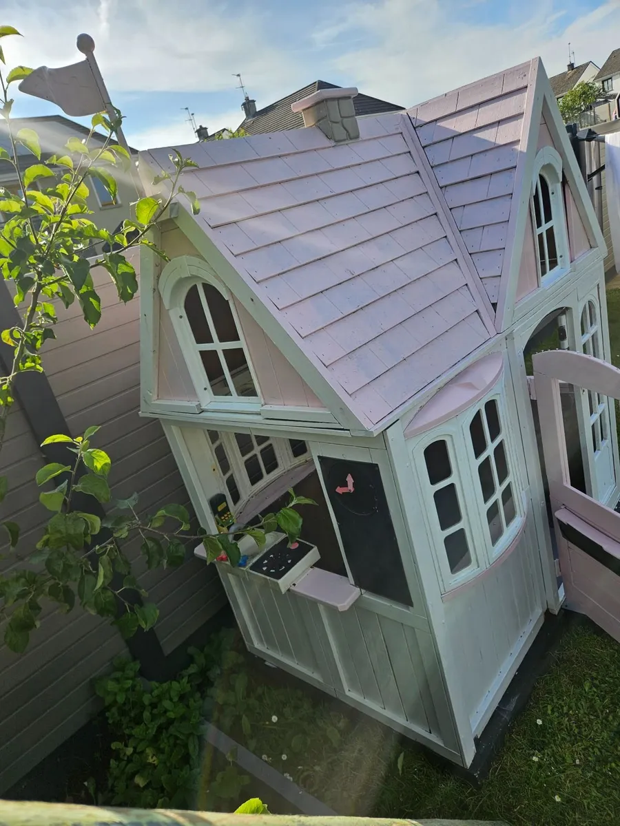 KidKraft  garden wooden playhouse - Image 4