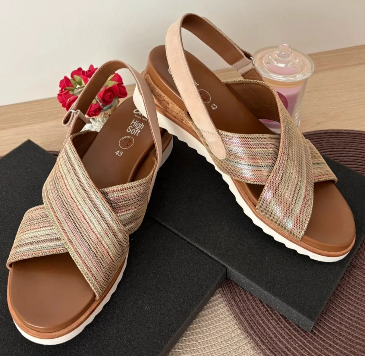 New ara sandals sz 43 - Image 1