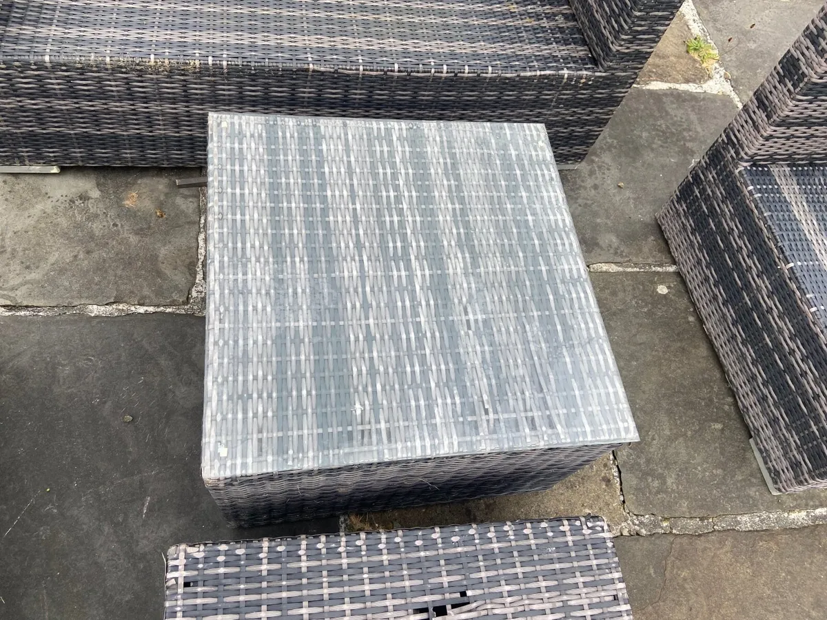 Rattan Garden Furniture - Image 1