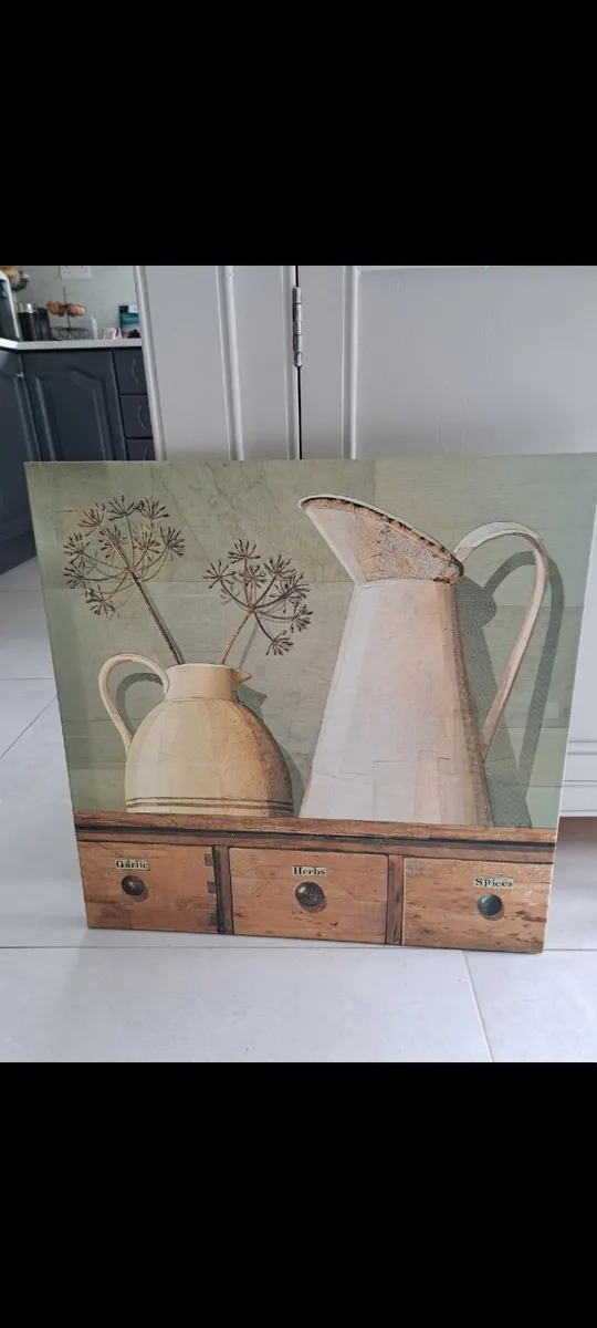 Kitchen canvas print - Image 1