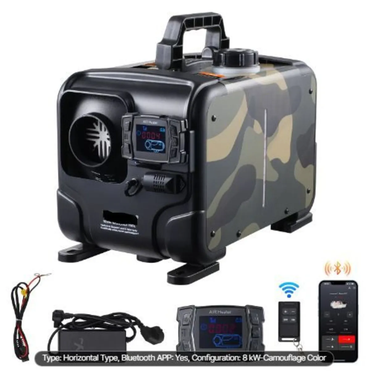 5-8KW Diesel Heater, 12V/24V - Image 1