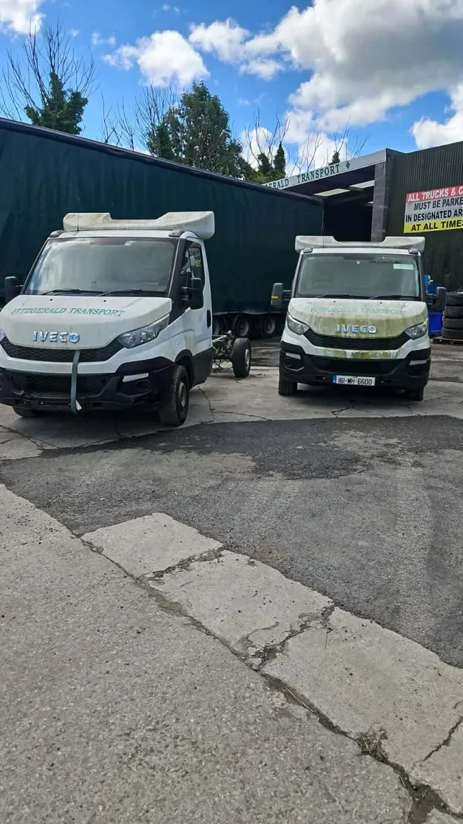 2016 Iveco daily breaking