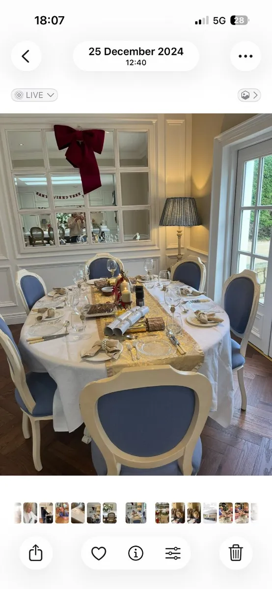 Dining table and chairs - Image 2