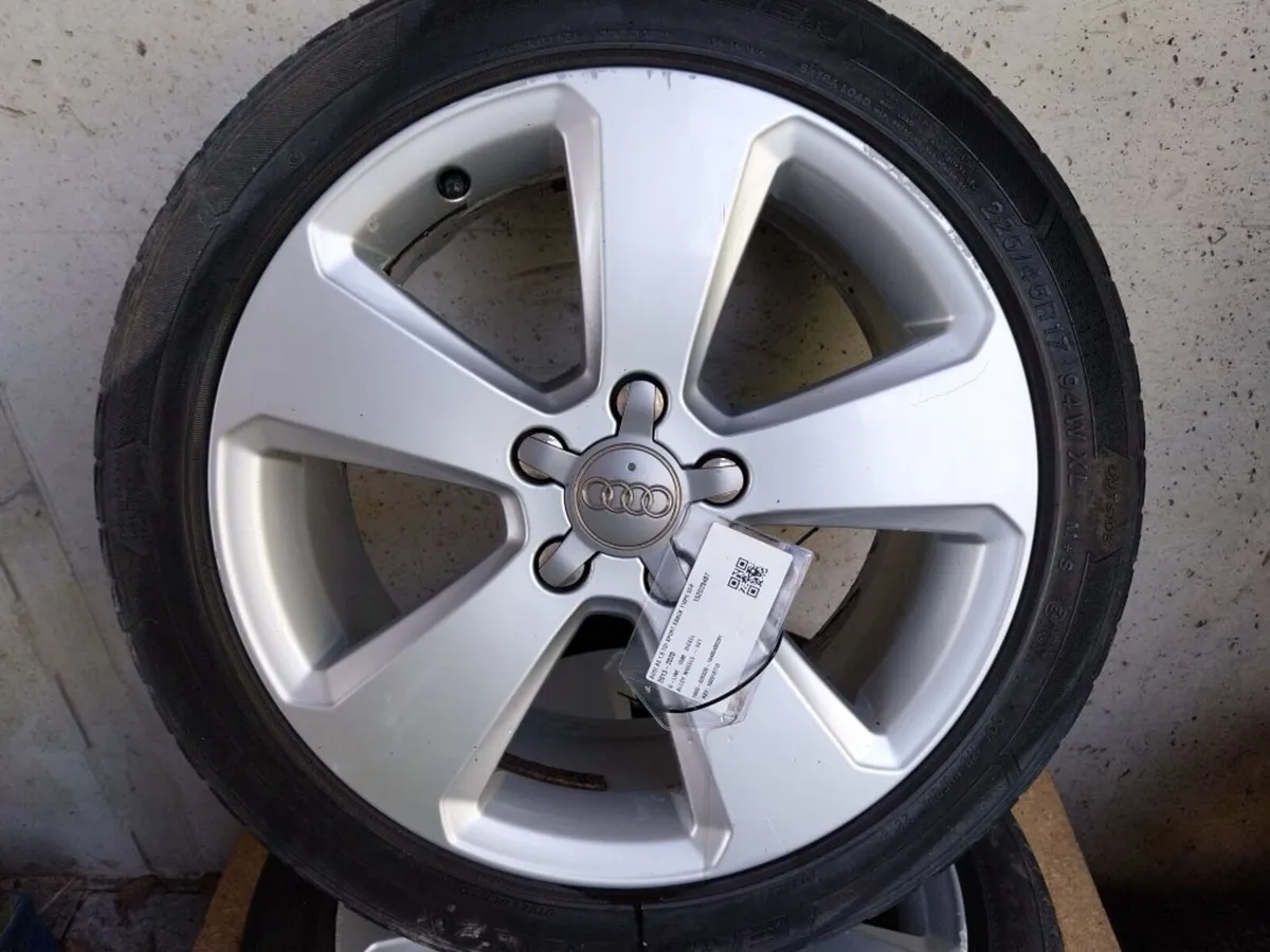 2015 Audi A3 17" Alloy Wheels Set 225/45R17 - Image 3