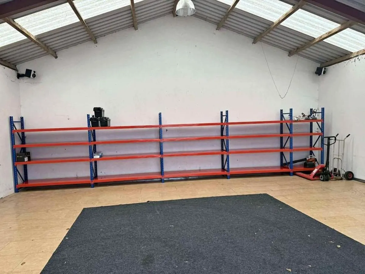 4 Tier Heavy Duty Shelving Racking Bays - Image 1