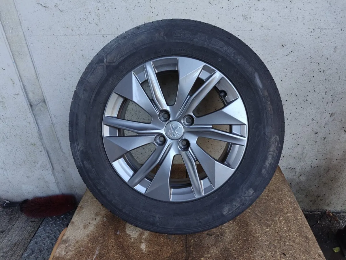 2021 Peugeot 2008 16" Alloy Wheels Set 215/65R16 - Image 3