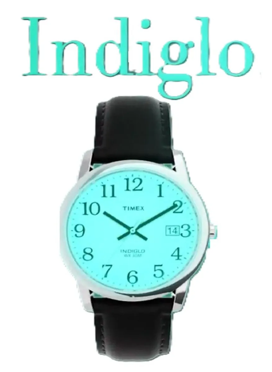 Timex. 35 mm Window Date. Indiglo - Image 1