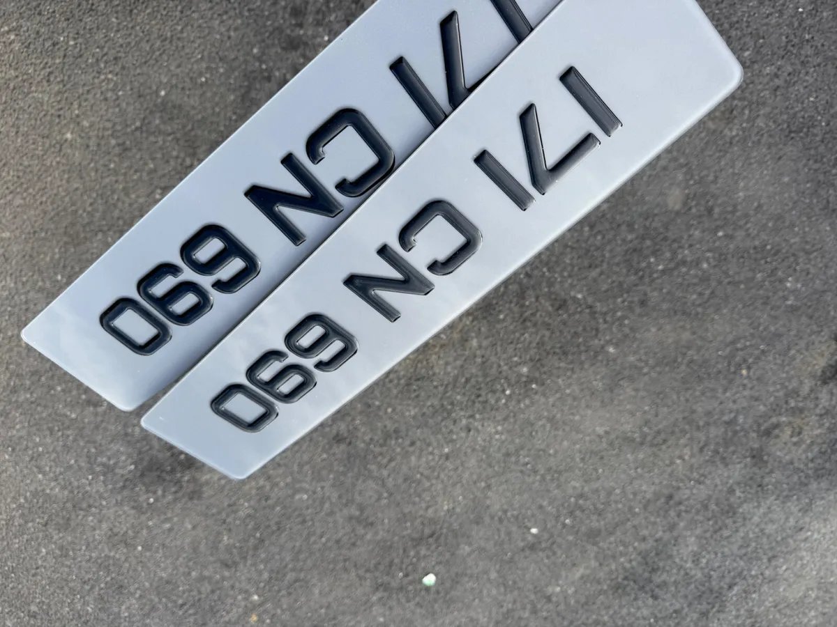 German jap gel & metro number plates - Image 2