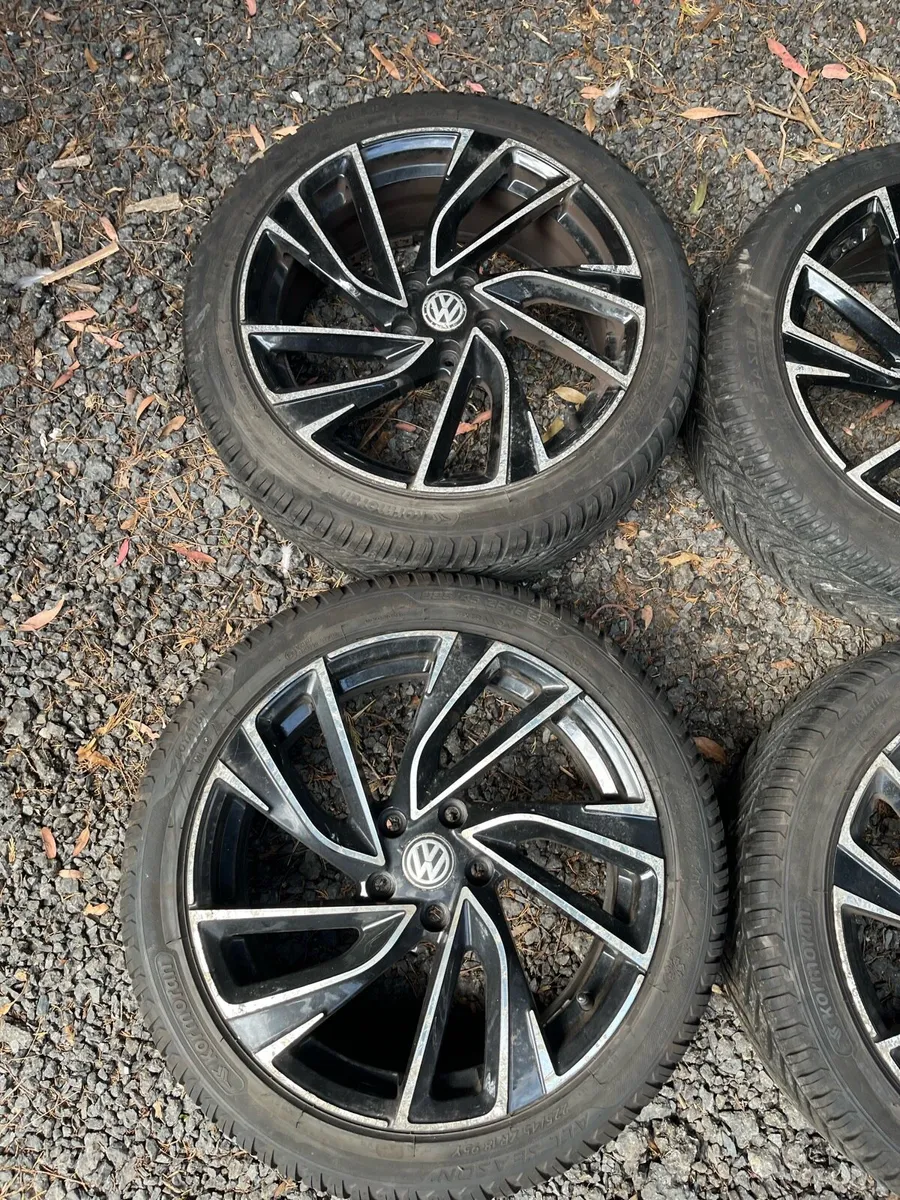 18’ VW GOLF CADDY 5x112 alloy wheels - Image 2