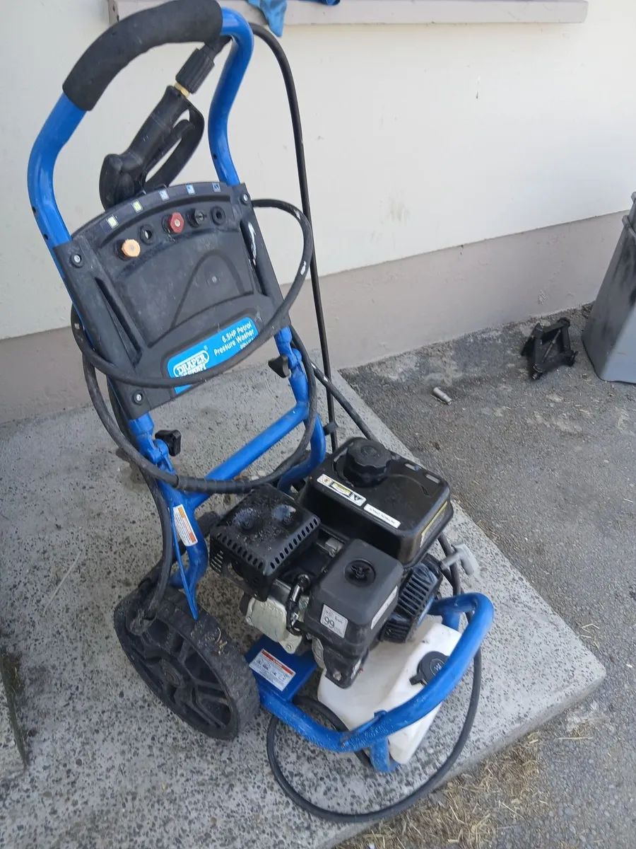 Draper petŕol 6.5hp power washer priced - Image 1