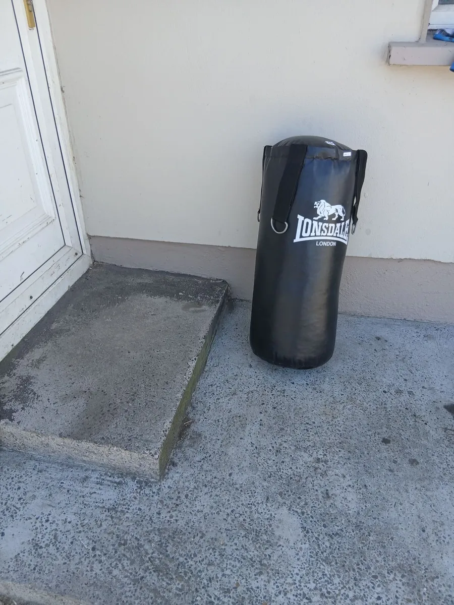 Handy size boxing bag in great condition - Image 1