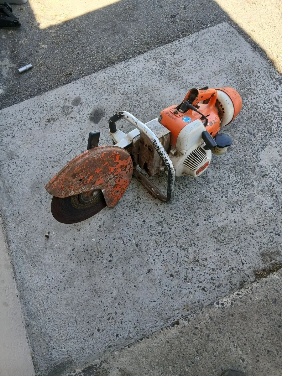 Sthil TS 350 super consaw running well - Image 3