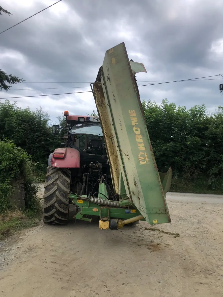 Krone 320 cv conditioner mower - Image 1