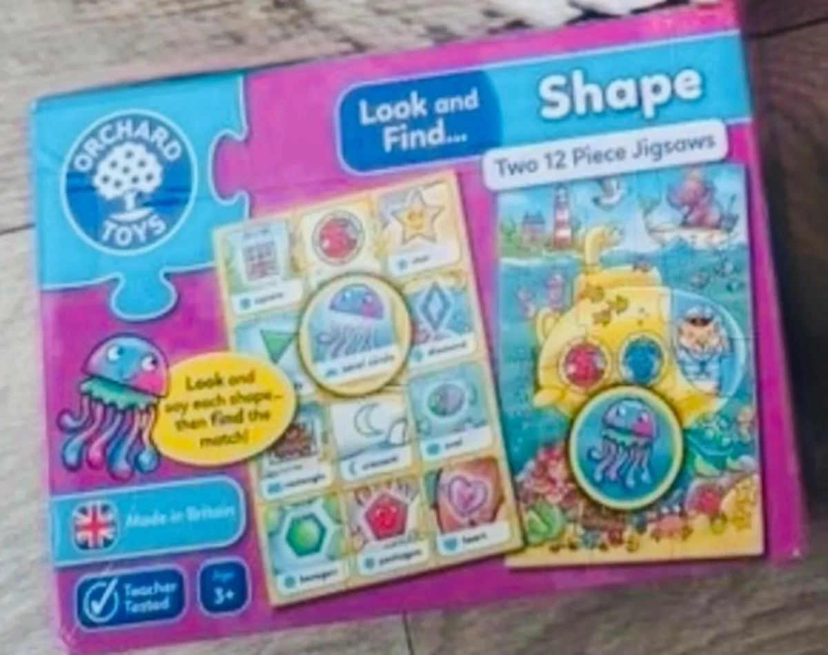 Orchard Toys Look and Find Shape Jigsaw Puzzle - Image 2