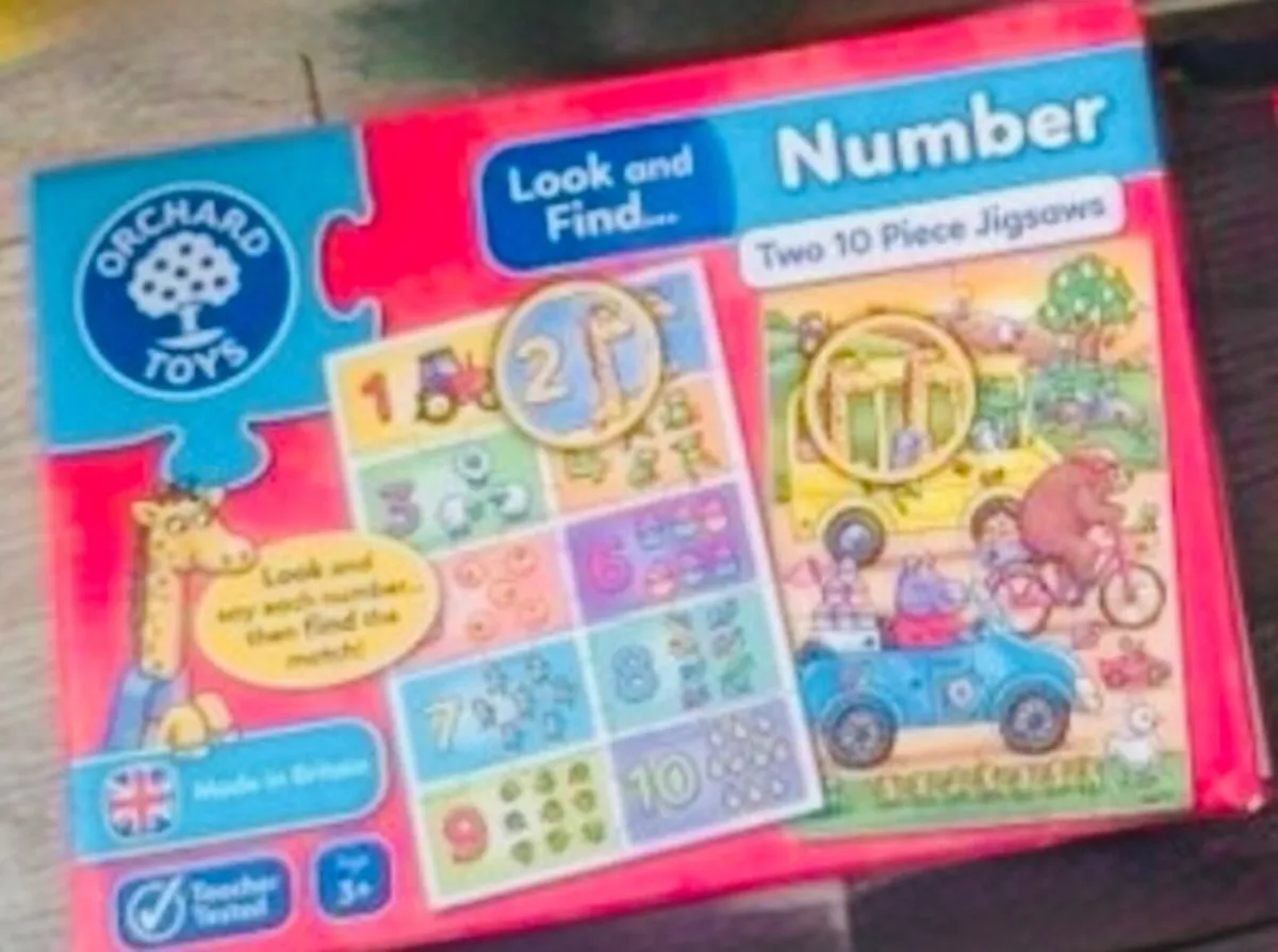 Orchard Toys Look and Find Jigsaw – Number - Image 2