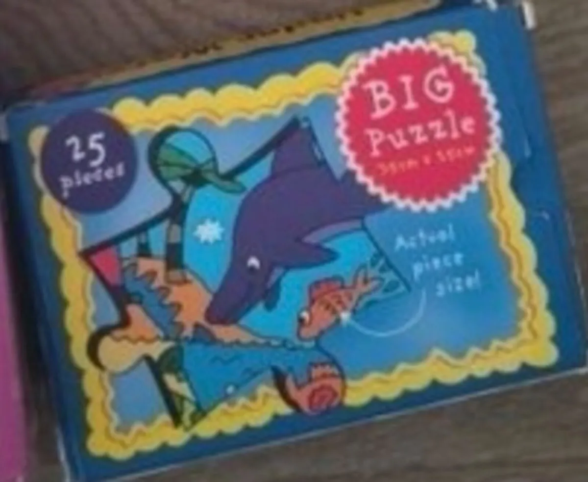 Big Puzzle Dolphin & Fish - 25 piece - Image 2