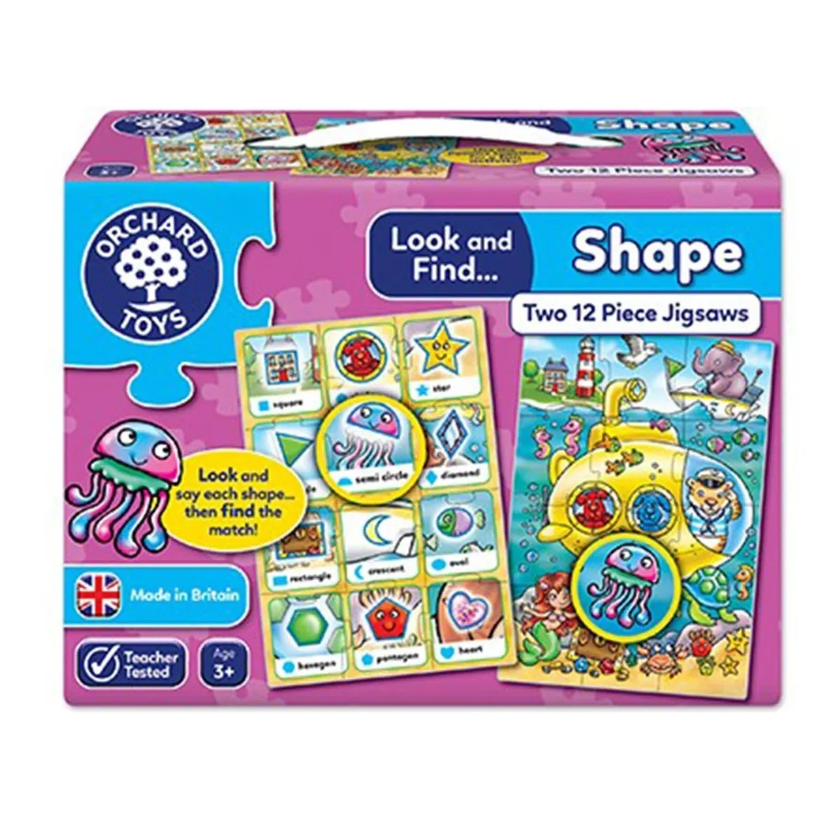 Orchard Toys Look and Find Shape Jigsaw Puzzle - Image 1