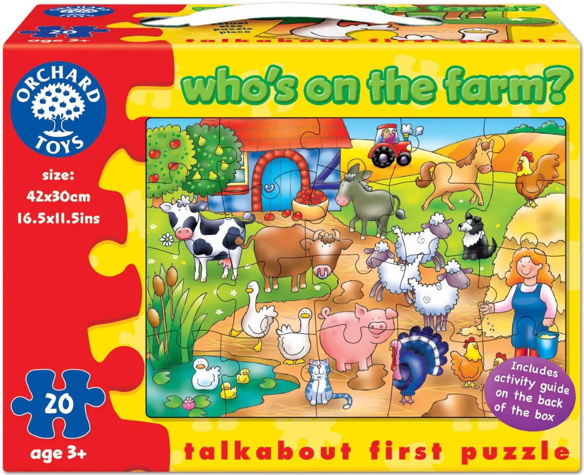 Who's On The Farm? Jigsaw Puzzle - Image 1