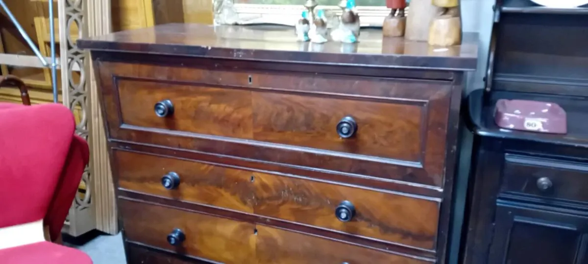 Large Victorian Scotch Chest As Seen - Image 2