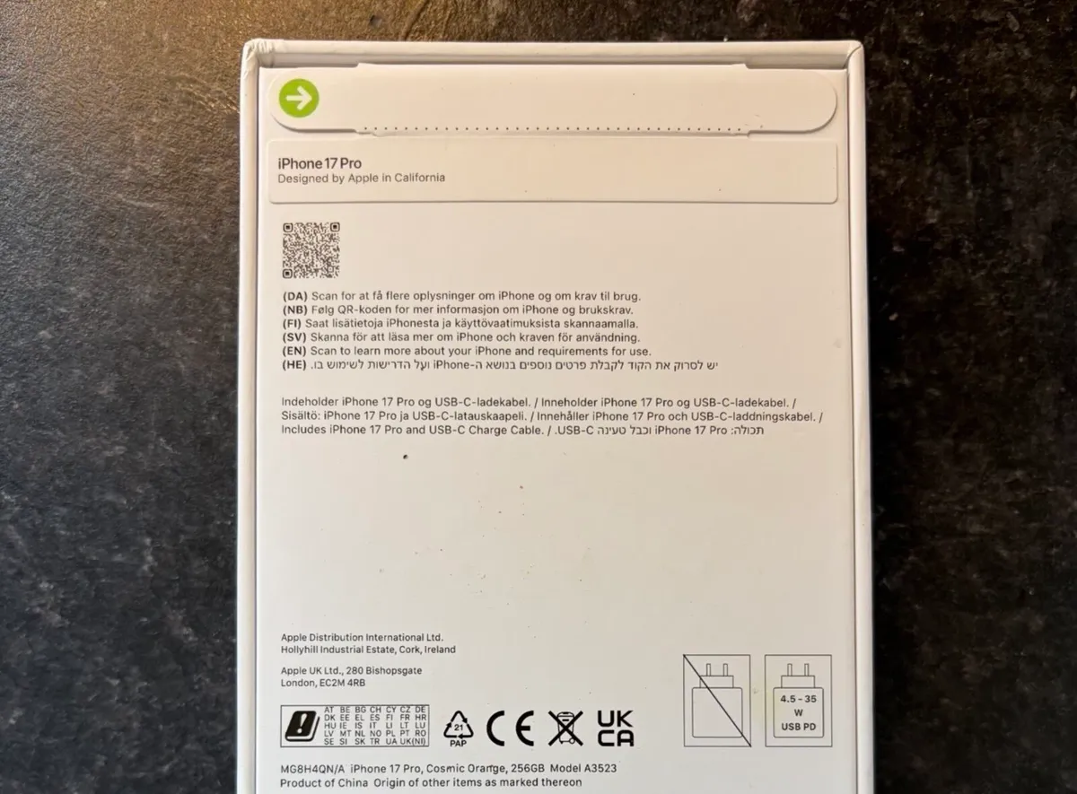 NEW Apple iPhone 17 pro max (SIM FREE) - Image 2